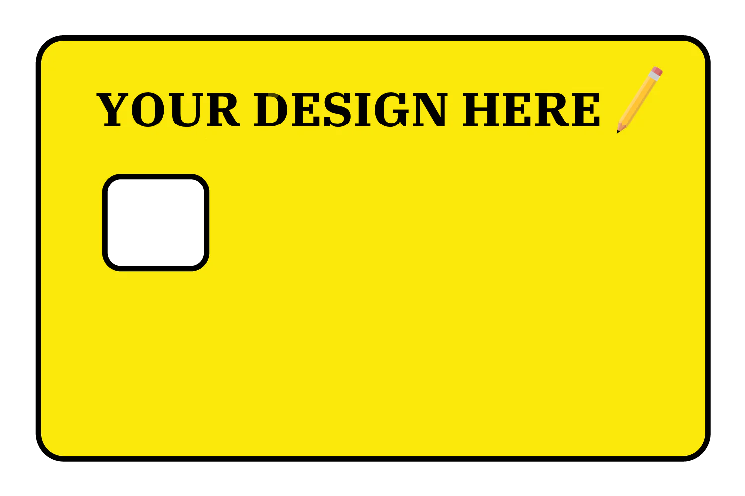 Custom Full Card Cover - Large Chip - Styledcards-custom debit card skins