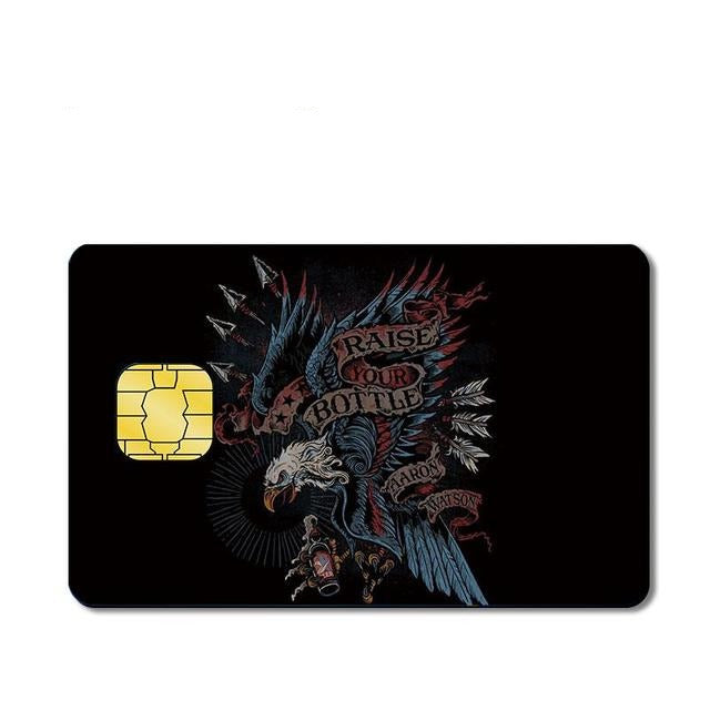 Rise Your Bottle - Styledcards/ Custom debit card Skin