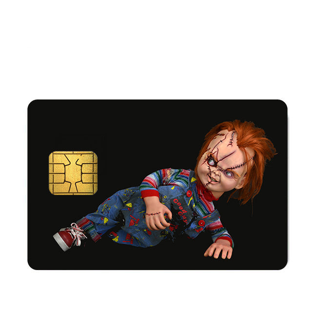 Chucky custom debit card skins