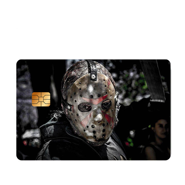 Jason Voorhees custom debit card skins
