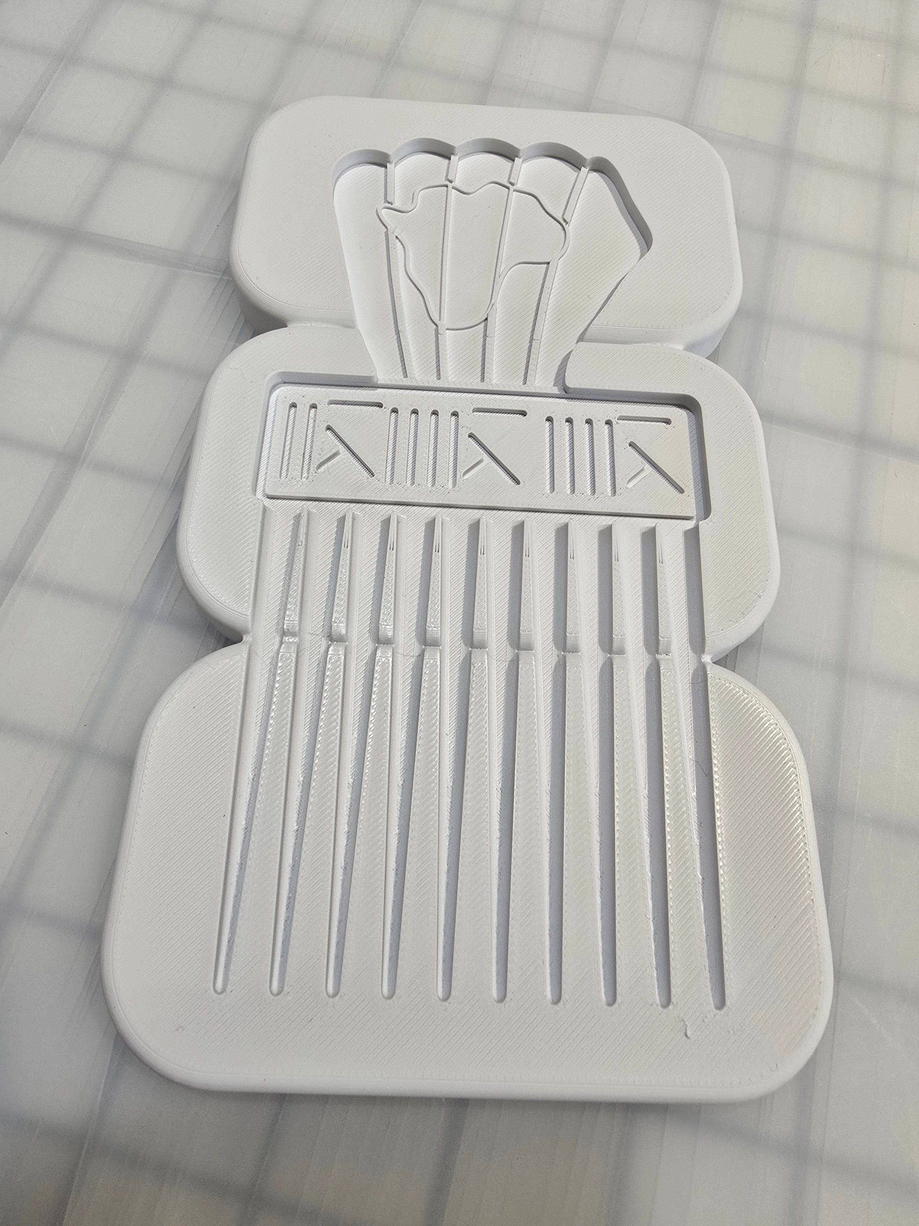 3D printed blood in blood out replica comb - Styledcards