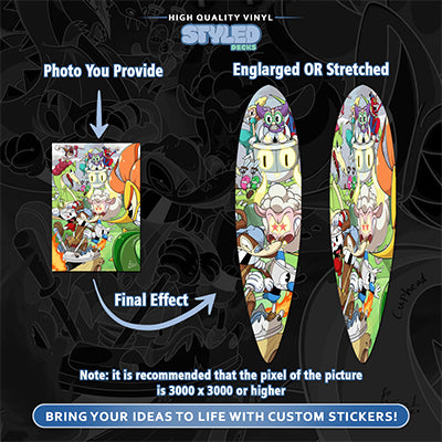 Custom 42 Inch Longboard - Styledcards