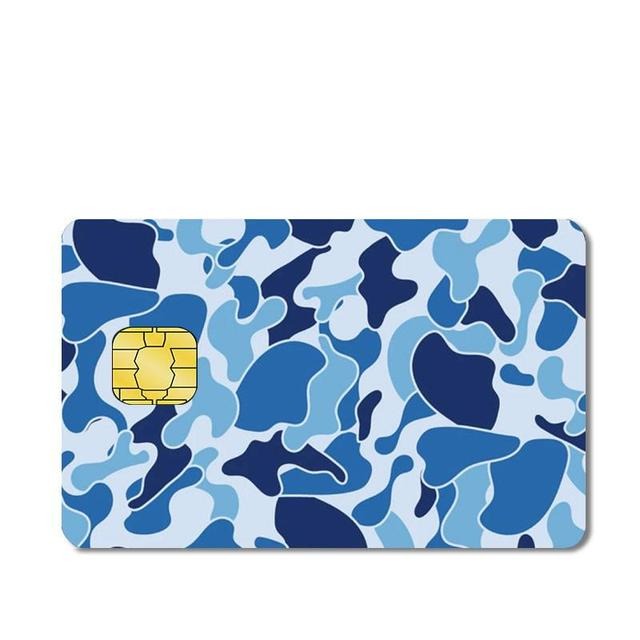 Ape Camo Blue - Styledcards-custom debit card skins