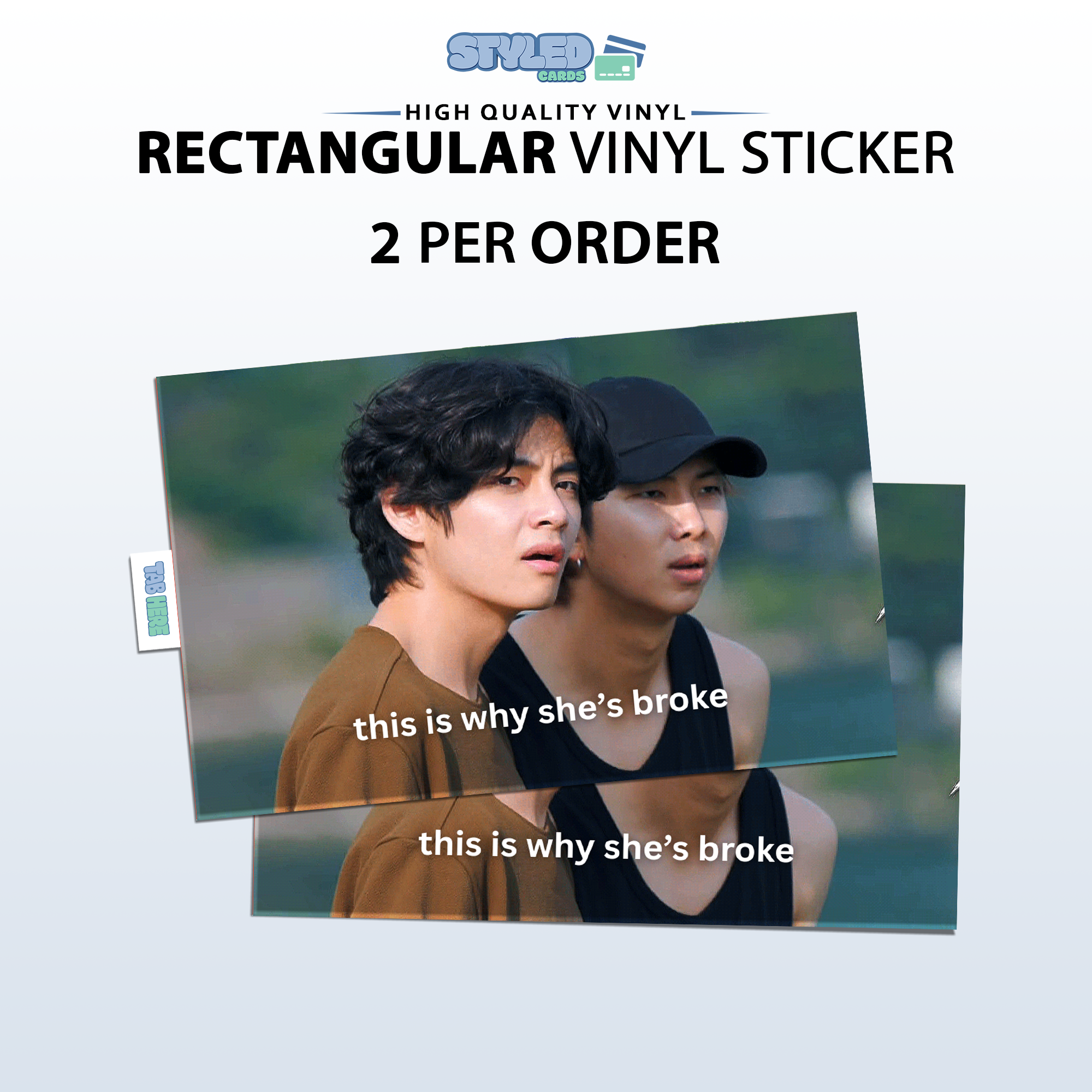 KPOP Debit Card Sticker - Styledcards