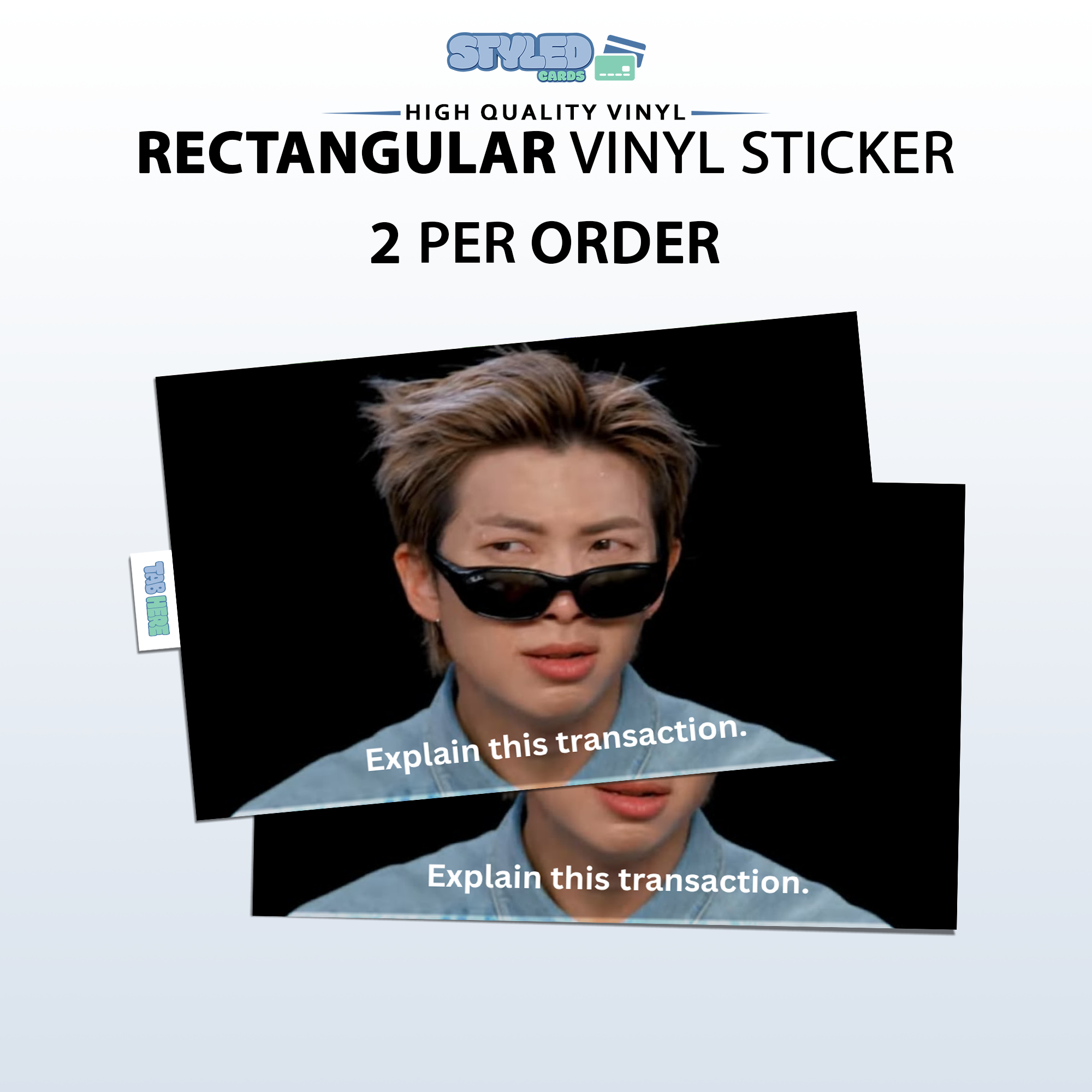 KPOP Debit Card Sticker - Styledcards