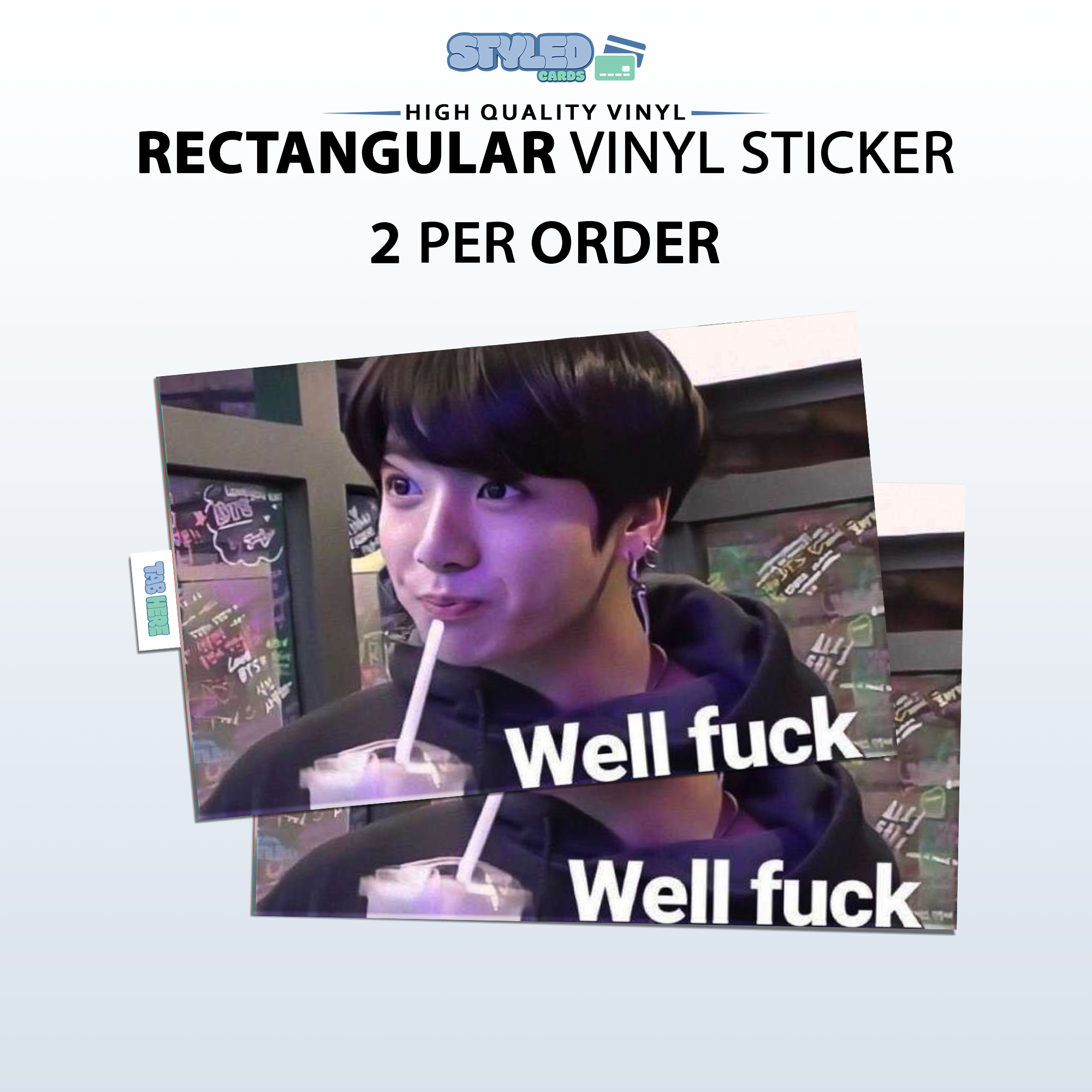 KPOP Debit Card Sticker - Styledcards