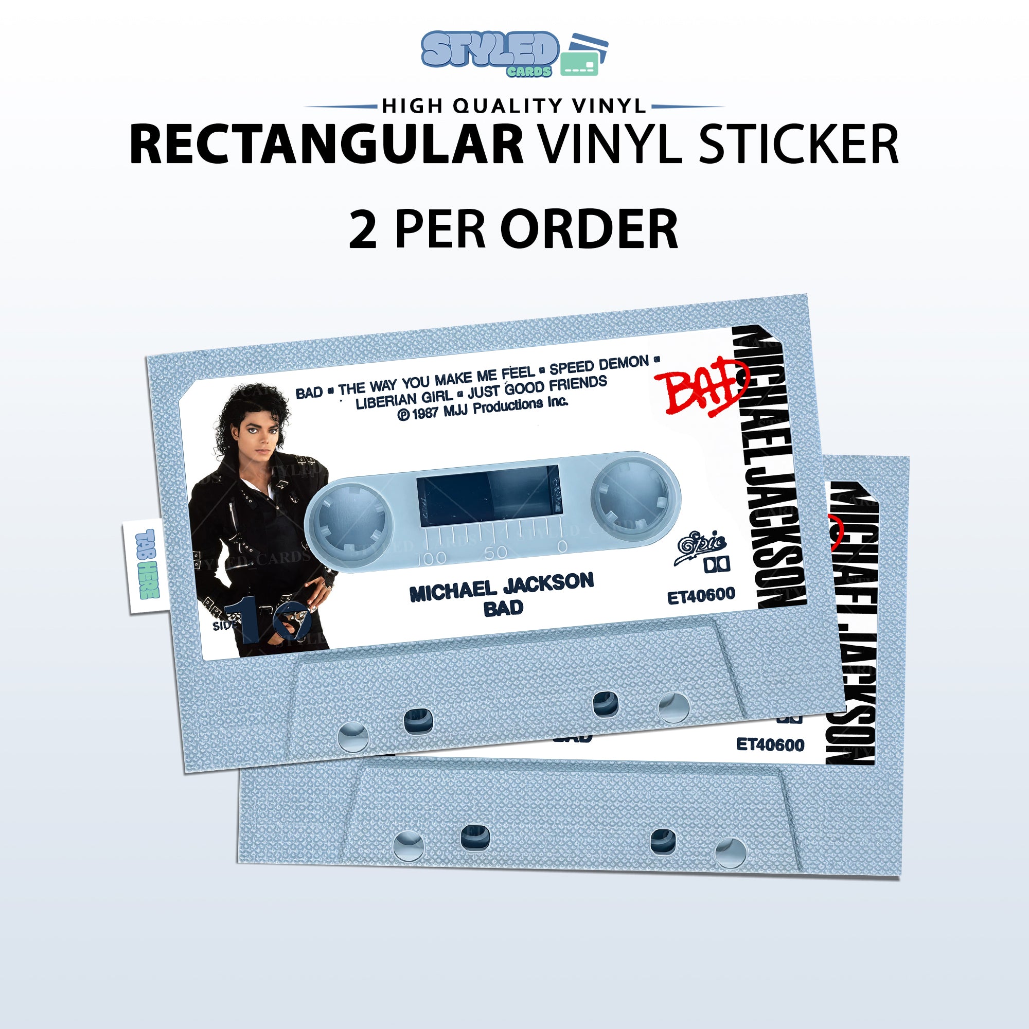 Michael jackson debit card stickers - Styledcards