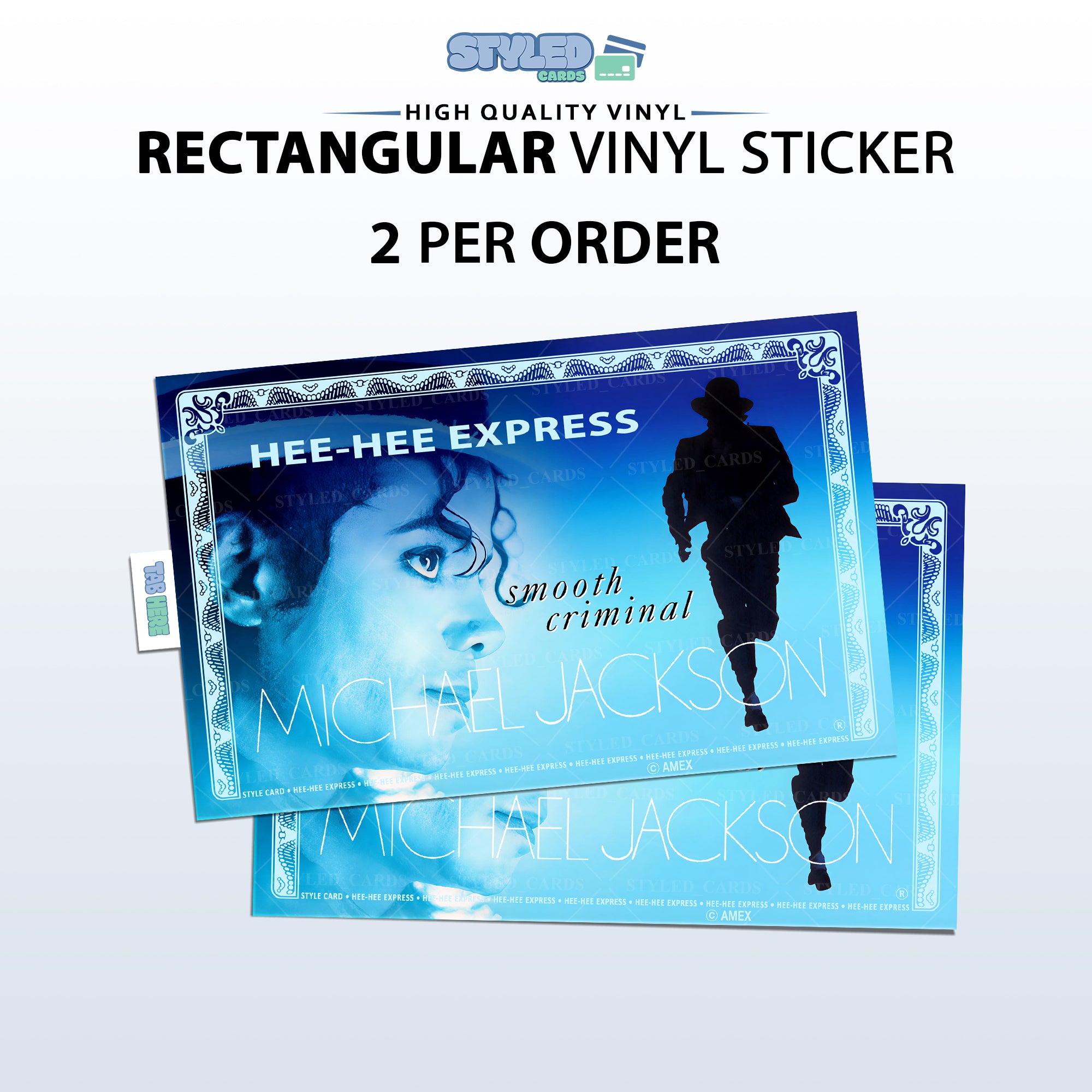Michael jackson debit card stickers - Styledcards