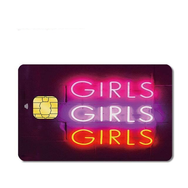 Girls Girls Girls - Styledcards-custom debit card skins
