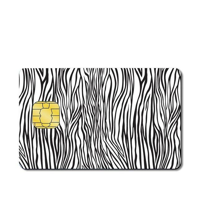Zebra - custom debit card skin