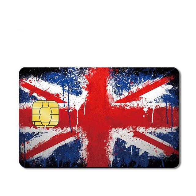 England Flag - Styledcards-custom debit card skins