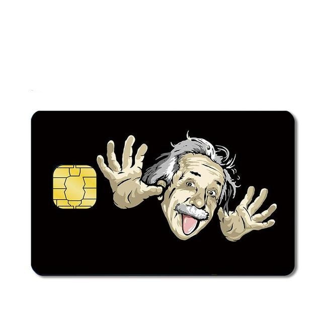 Einstein - Styledcards-custom debit card skins