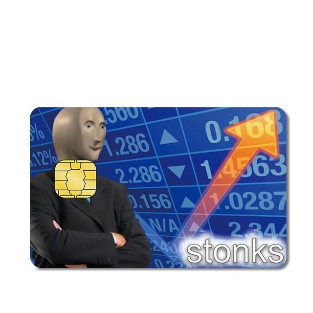 Stonks - Styledcards/ Custom debit card Skin