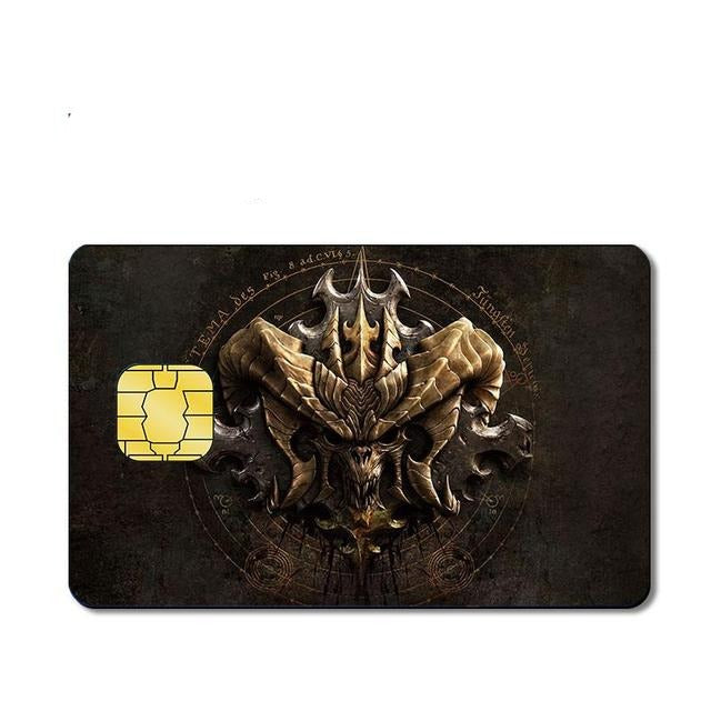 Diablo - Styledcards-custom debit card skins