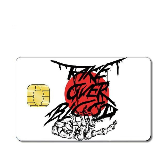 Take Over Blood - Styledcards-Custom debit card Skin