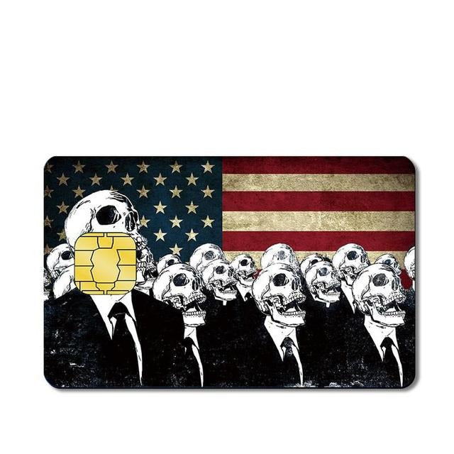Dead In America - Styledcards-custom debit card skins