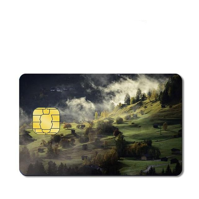 Green Land - Styledcards-custom debit card skins