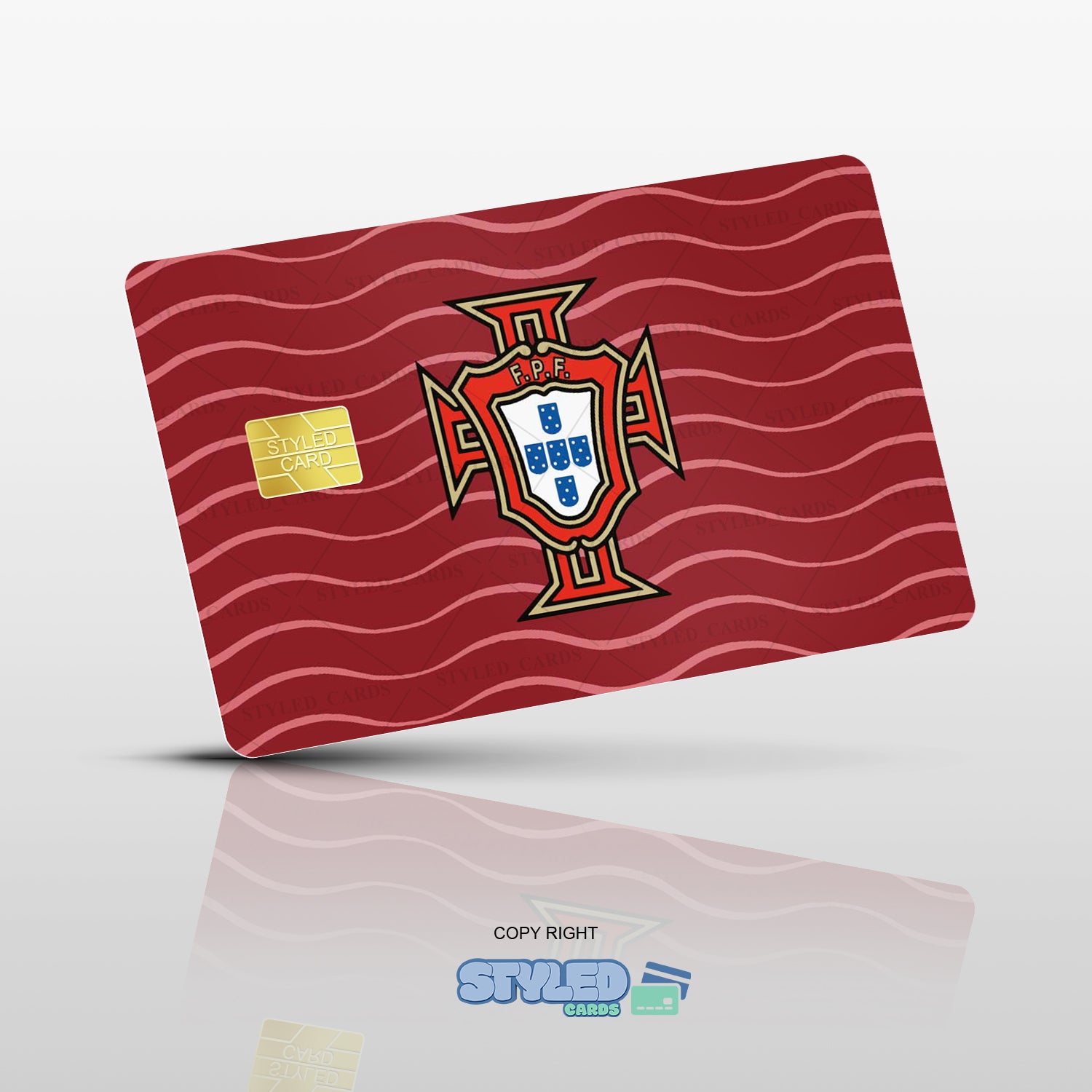 Soccer Card Vinyl Sticker Set (2 Pack) | Premium Rectangular Vinyl Decals