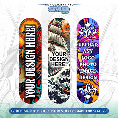Custom 8.25 Inch Skateboard - Styledcards
