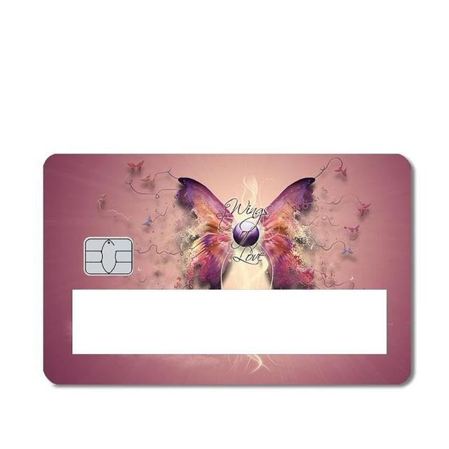 Wings of Love - custom debit card skin