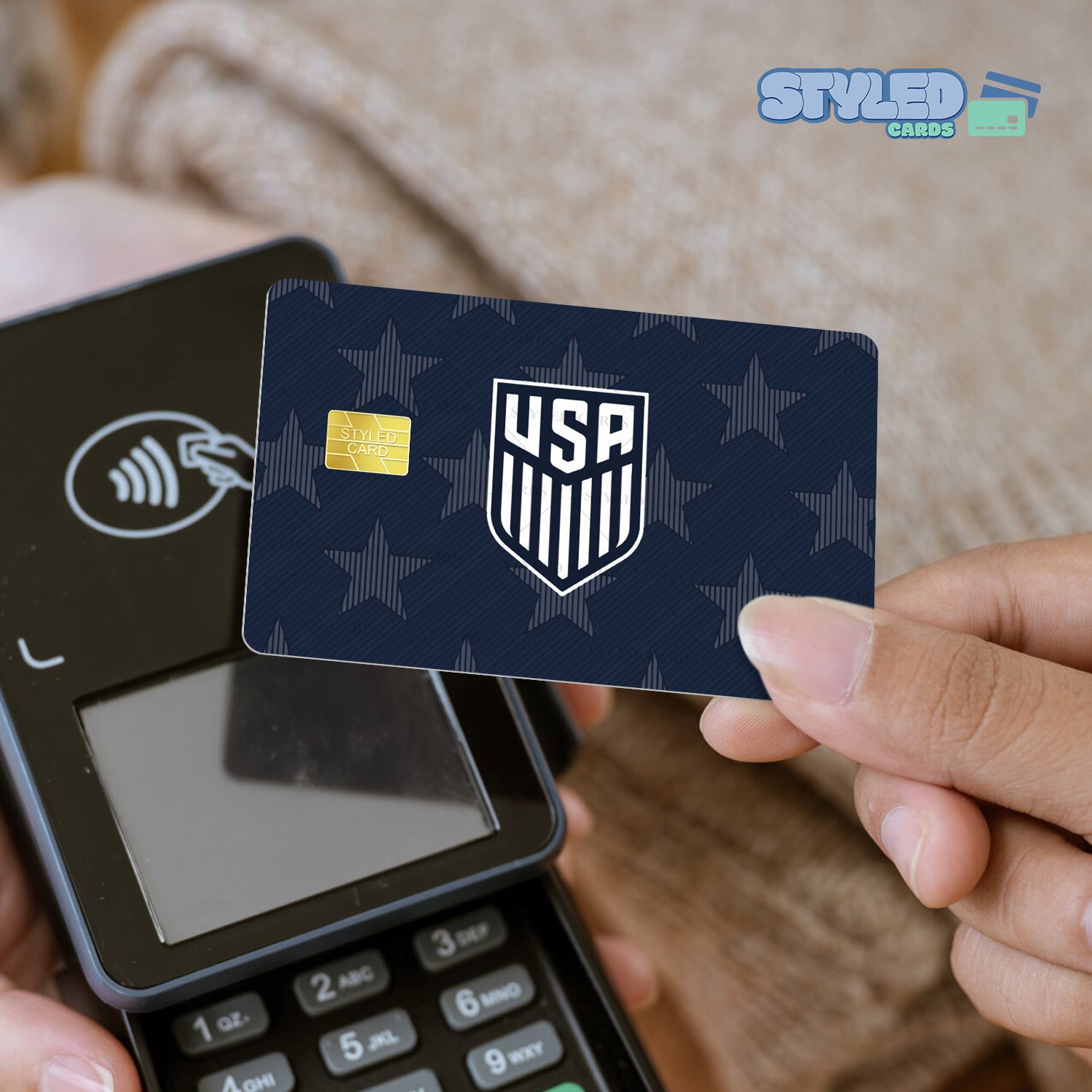 Soccer Card Vinyl Sticker Set (2 Pack) | Premium Rectangular Vinyl Decals