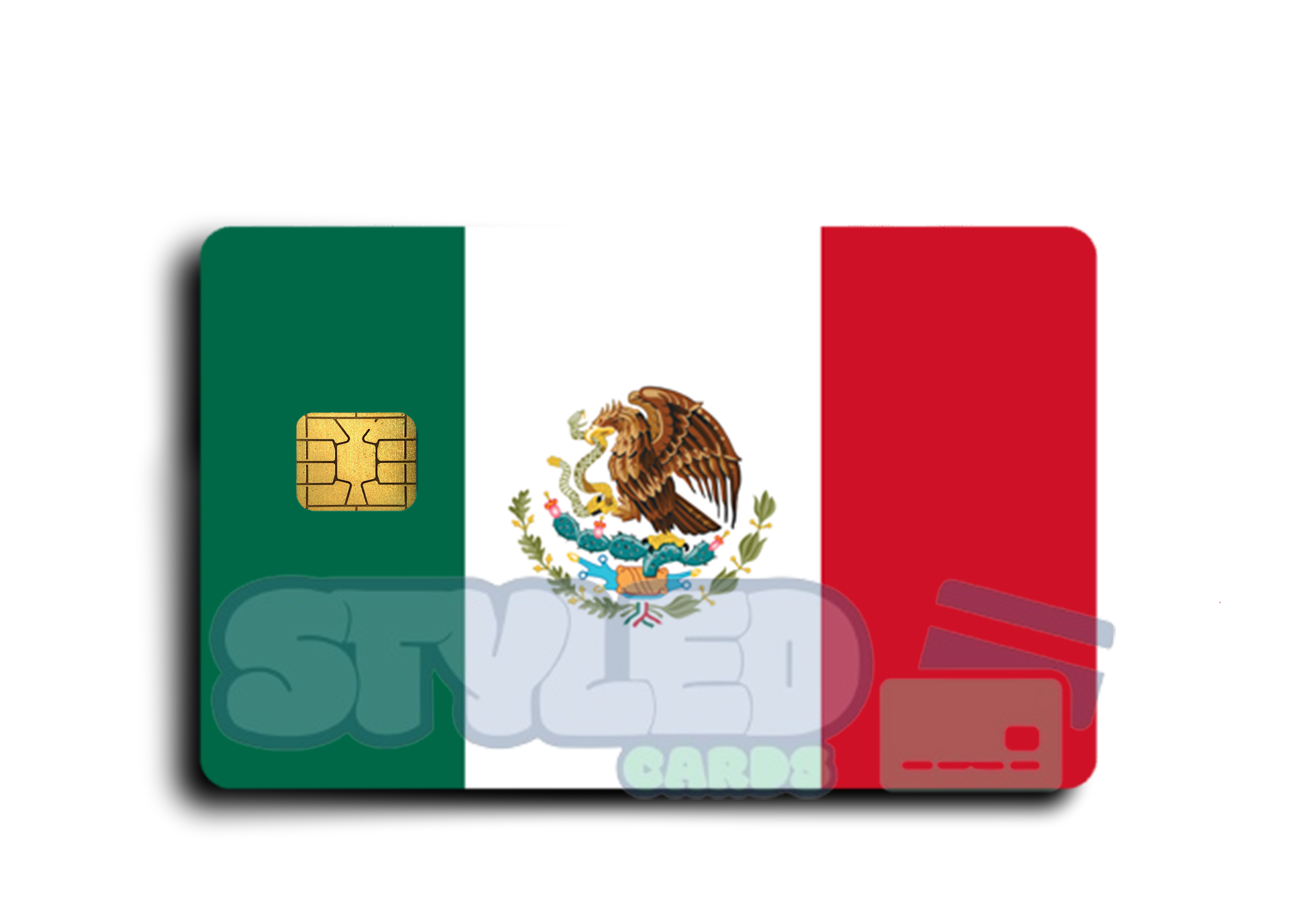 MEXICO FLAG DEBIT CARD SKIN - Styledcards
