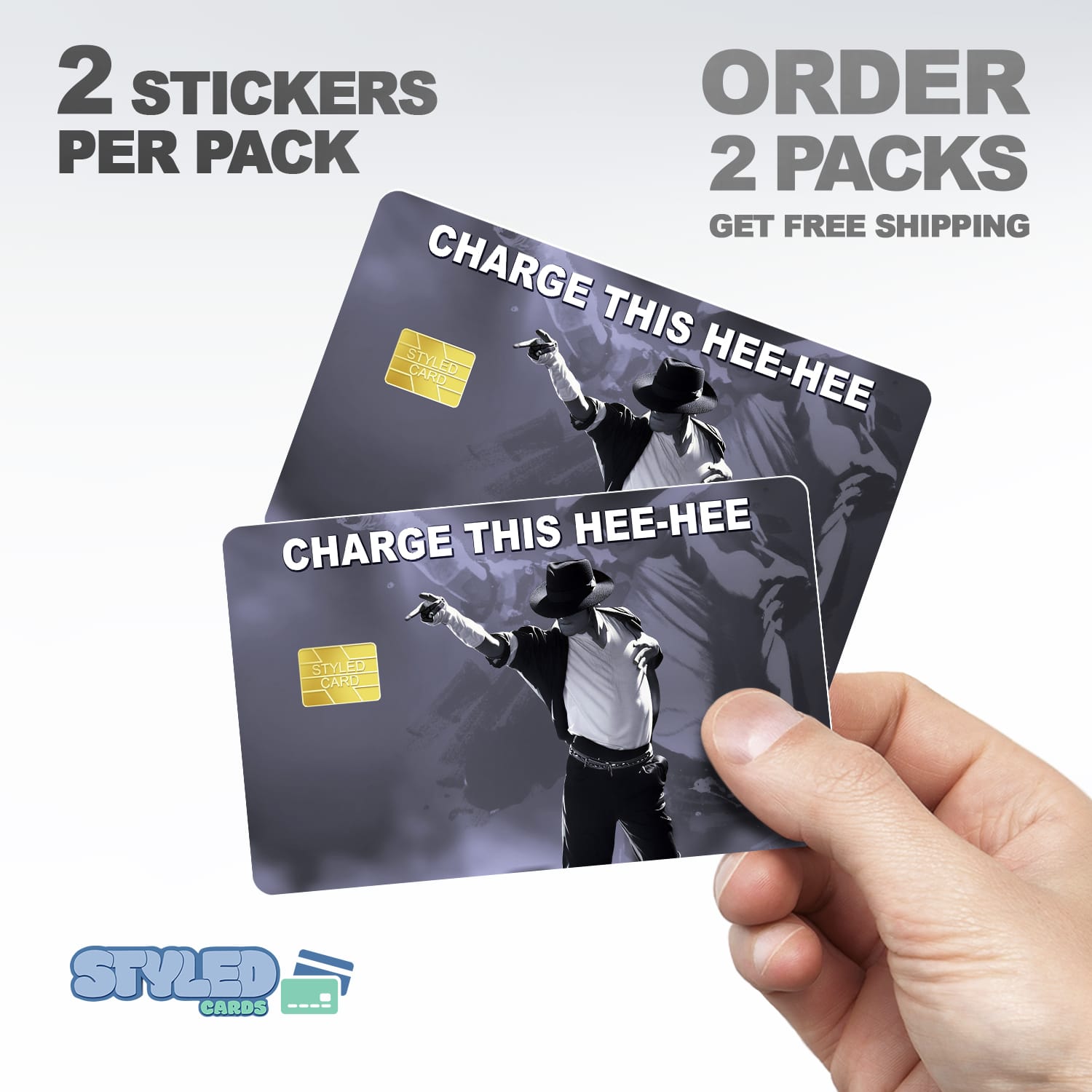 Michael jackson debit card stickers - Styledcards