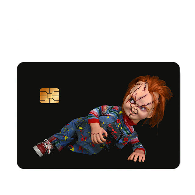 Chucky custom debit card skins