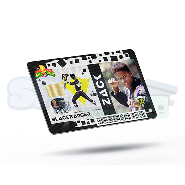 power ranger swipe badge card skin – Styledcards