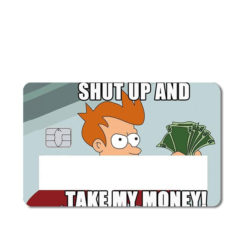 Take My Money - Styledcards-Custom debit card Skin
